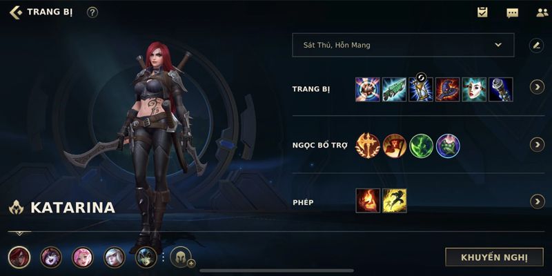 Tìm hiểu chi tiết về bảng ngọc cho Katarina Tốc Chiến Tìm hiểu chi tiết về bảng ngọc cho Katarina Tốc Chiến