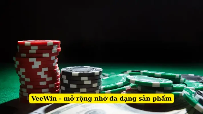 VeeWin - mở rộng nhờ đa dạng sản phẩm